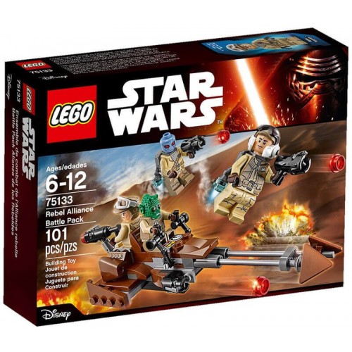 LEGO Star Wars Rebel Alliance Battle Pack Πακέτο Μάχης Επαναστατών 75133 5702015591591