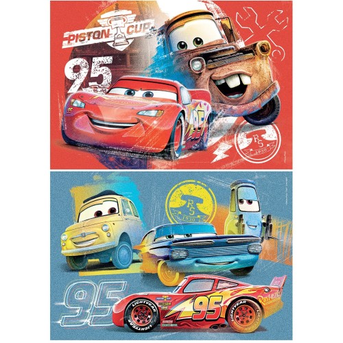 Clementoni Children's Puzzle Super Color Disney Cars 2X20 Pcs 1200-24808 8005125248087