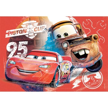 Clementoni Children's Puzzle Super Color Disney Cars 2X20 Pcs 1200-24808 8005125248087