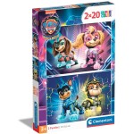 Clementoni Children's Puzzle Super Color Nickelodeon Paw Patrol The Mighty Movie 2X20 Pcs 1200-24805 8005125248056