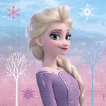 PROCOS Disney Frozen Napkins Frozen 2 Wind Spirit, 33 X 33 Cm, 2-Ply, Pack Of 20, Fsc Mix, 093840 5201184938409