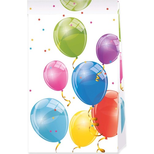 PROCOS Χάρτινες Sparkling Balloons 4Τμχ Τσάντες Για Πάρτι 092109 5201184921098
