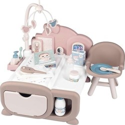 Smoby Κέντρο Φροντίδας Κούκλων Cocoon Nursery 17 Τεμαχίων Σετ Παιχνιδιού 7/220379 3032162203798