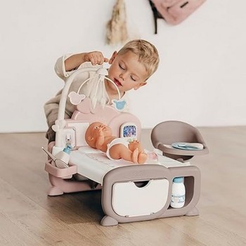 Smoby Κέντρο Φροντίδας Κούκλων Cocoon Nursery 17 Τεμαχίων Σετ Παιχνιδιού 7/220379 3032162203798