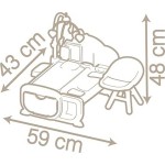 Smoby Κέντρο Φροντίδας Κούκλων Cocoon Nursery 17 Τεμαχίων Σετ Παιχνιδιού 7/220379 3032162203798
