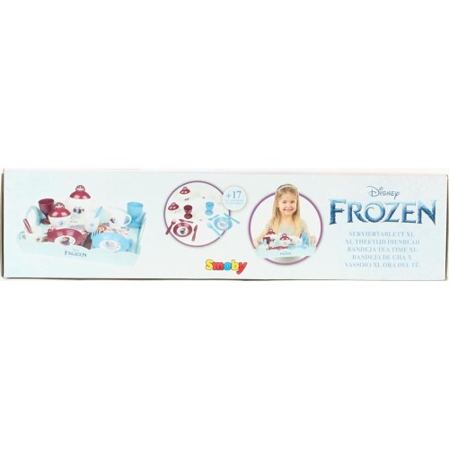 Smoby Disney Frozen frozen 2  tea party tray set | pretty tea time tray with 17 accessories inc 7/310513 3032163105138
