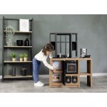 Smoby Κουζίνα Loft Evolutive – Urban Style Κουζίνα Περιλαμβάνει 32 Αξεσουάρ 7/312600 3032163126003