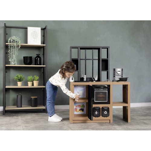 Smoby Κουζίνα Loft Evolutive – Urban Style Κουζίνα Περιλαμβάνει 32 Αξεσουάρ 7/312600 3032163126003