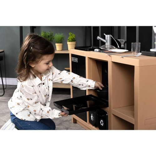 Smoby Κουζίνα Loft Evolutive – Urban Style Κουζίνα Περιλαμβάνει 32 Αξεσουάρ 7/312600 3032163126003