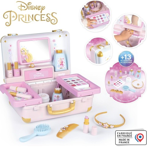 Smoby Disney Princess Princess Beauty Vanity For Kids - Childrens Beauty Case - Style, Hai 7/320165 3032163201656