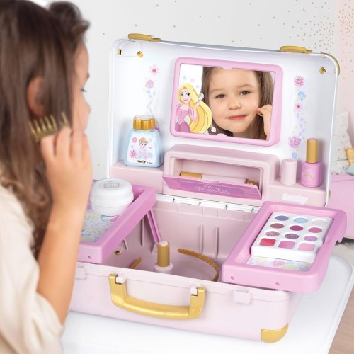 Smoby Disney Princess Princess Beauty Vanity For Kids - Childrens Beauty Case - Style, Hai 7/320165 3032163201656