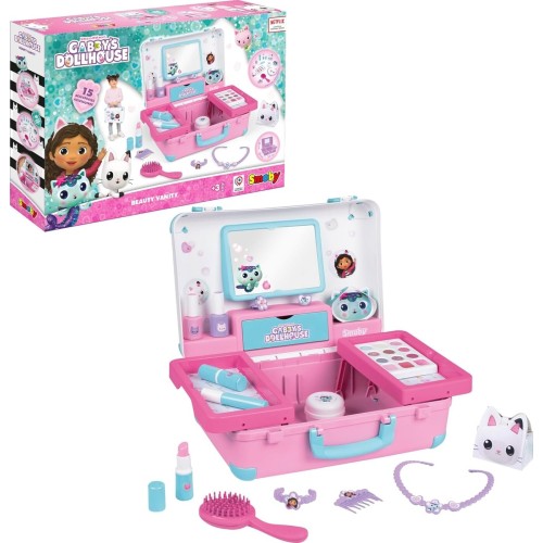 Smoby Gabbys Dollhouse Κουκλόσπιτο Gabbys- Παιδική Θήκη Ομορφιάς 7/320166 3032163201663