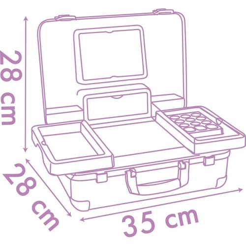 Smoby Gabbys Dollhouse Beauty Vanity For Kids - Childrens Beauty Case - Style 7/320166 3032163201663