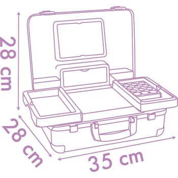 Smoby Gabbys Dollhouse Beauty Vanity For Kids - Childrens Beauty Case - Style 7/320166 3032163201663