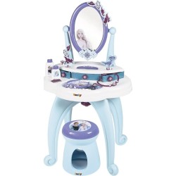 Smoby Disney Frozen Disney, Frozen 2 In 1 Hairdressing Table, 10 Accessories: 1 Stool, 2 Flasks 7/320244 3032163202448