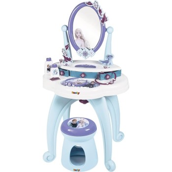 Smoby Disney Frozen Disney, Frozen 2 In 1 Hairdressing Table, 10 Accessories: 1 Stool, 2 Flasks 7/320244 3032163202448