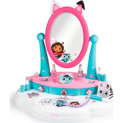 Smoby Gabbys Dollhouse Gabbys Στούντιο Ομορφιάς Σετ Παιχνιδιού Για Παιδιά Tabletop Dressing Table 7/320253 3032163202530