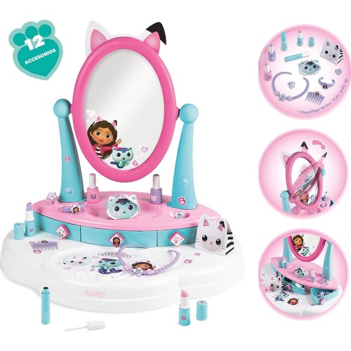 Smoby Gabbys Dollhouse Beauty Studio  Playset For Kids 7/320253 3032163202530