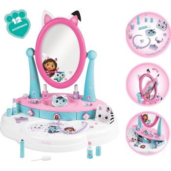 Smoby Gabbys Dollhouse Beauty Studio  Playset For Kids 7/320253 3032163202530