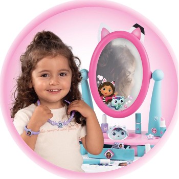 Smoby Gabbys Dollhouse Beauty Studio  Playset For Kids 7/320253 3032163202530
