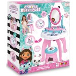 Smoby Gabbys Dollhouse 2 In 1 Dressing Table And Stool -12 Accessories Included - 7/320254 3032163202547