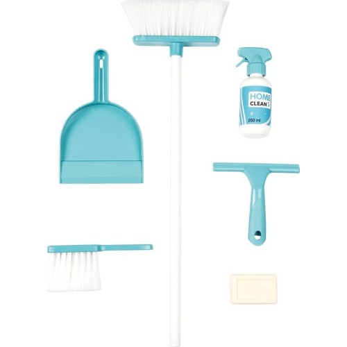 Smoby Cleaning Set Xl - Cleaning Like The Big Ones, With Shovel, Hand Brush, A  7/330321 3032163303213