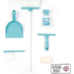 Smoby Cleaning Set Xl - Cleaning Like The Big Ones, With Shovel, Hand Brush, A  7/330321 3032163303213