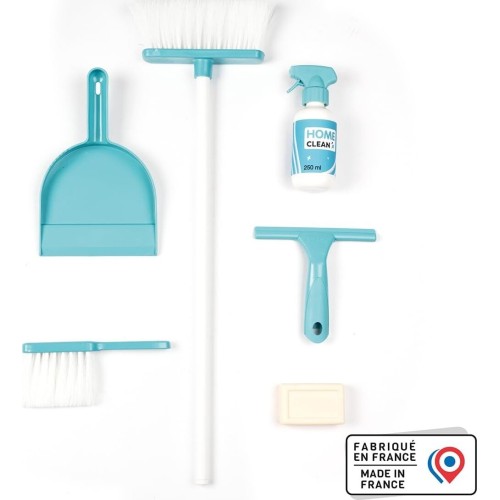 Smoby Cleaning Set Xl - Cleaning Like The Big Ones, With Shovel, Hand Brush, A  7/330321 3032163303213