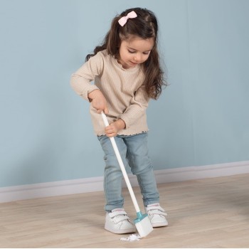 Smoby Cleaning Set Xl - Cleaning Like The Big Ones, With Shovel, Hand Brush, A  7/330321 3032163303213