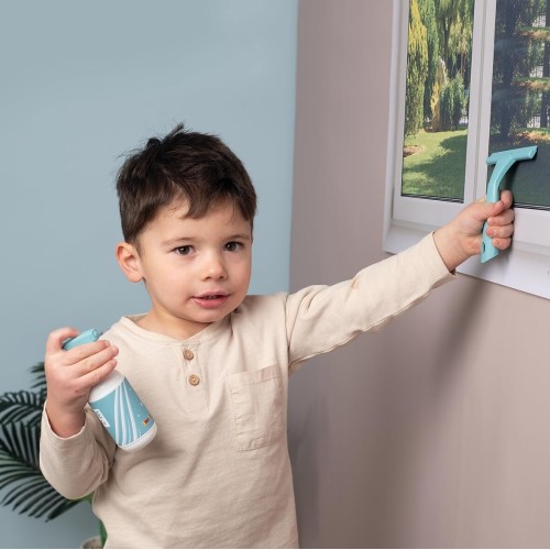 Smoby Cleaning Set Xl - Cleaning Like The Big Ones, With Shovel, Hand Brush, A  7/330321 3032163303213