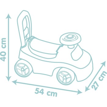 Smoby LS Auto Ride-On Αυτοκίνητο 140503 3032161405032