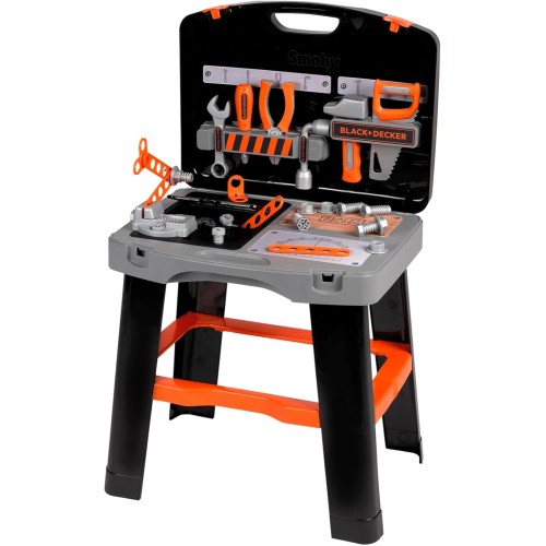 Smoby Black+Decker Θήκη Εργαλείων Bricolo Smart 43X35x76 Cm - Θήκη Πάγκου Εργασίας Για Παιδιά Από 3 Ετών 7600360734 303216360734