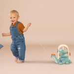 Smoby Little Turtle With Ball Track From 1 Year - Pull Along Toy Incl. Roller Track For Children From 12 Months, Push And Pull  