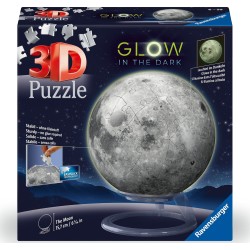 Ravensburger 3D Puzzle Glow In The Dark Moon 11586 4005556115860