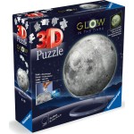 Ravensburger 3D Puzzle Glow In The Dark Σελήνη 11586 4005556115860