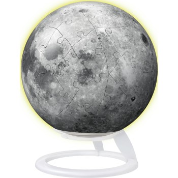 Ravensburger 3D Puzzle Glow In The Dark Moon 11586 4005556115860