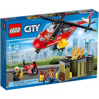 LEGO City Μονάδα Πυροσβεστικής Αντιμετώπισης 60108 5702015591874