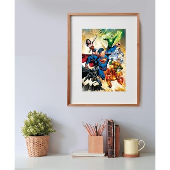 Clementoni DC Super Heroes Παζλ 500 H.Q. Dc Comics Justice League - Compact Box 1220-35531 8005125355310