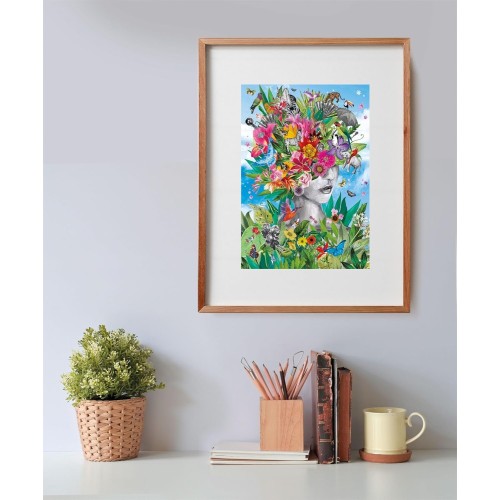 Clementoni jigsaw puzzle collection - head in the jungle 500 pieces - puzzle for adult 1220-35526 8005125355266