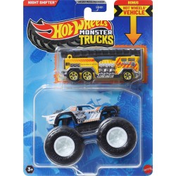 Mattel Hot Wheels Monster Trucks Night Shifter Combo Pack GRH81 / JCG38 194735270286