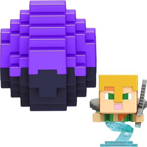 Mattel Minecraft Mini Αυγα Με Φιγούρα Mc Mini Wayward Alex Minecraft Παιδική Φιγούρα Παιχνιδιού HXT64 / JCD17 194735269013