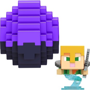 Mattel Minecraft Mini Αυγα Με Φιγούρα Mc Mini Wayward Alex Minecraft Παιδική Φιγούρα Παιχνιδιού HXT64 / JCD17 194735269013