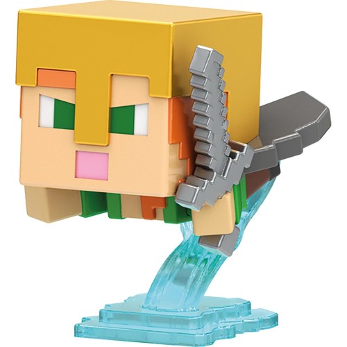 Mattel Minecraft Mini Αυγα Με Φιγούρα Mc Mini Wayward Alex Minecraft Παιδική Φιγούρα Παιχνιδιού HXT64 / JCD17 194735269013