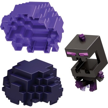 Mattel Minecraft Mini Αυγα Με Φιγούρα Mc Endermite Exterminator Minecraft Παιδική Φιγούρα Παιχνιδιού HXT64 / JCD15 194735268719