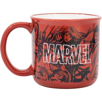 Stor Marvel Avengers Marvel Pattern - Ceramic Breakfast Mug In Gift Box (400Ml) (75434) Μεγάλη Κούπα 75434 8412497754342