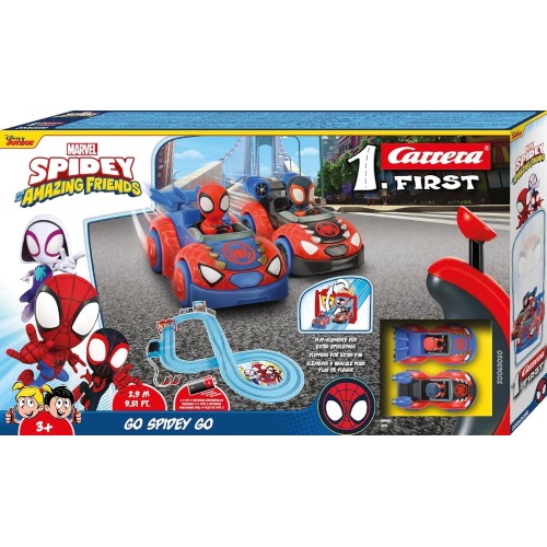 CARRERA Πίστα Αγώνων Spiderman Slot 1.First: Marvel Spidey - It's Spidey Time! - 1:50 (20063049) 102155 4007486630499