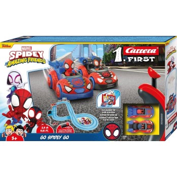 CARRERA Spiderman First I Spidey Web Spinners Race Track Set I Car For Racetrac 102155 4007486630499