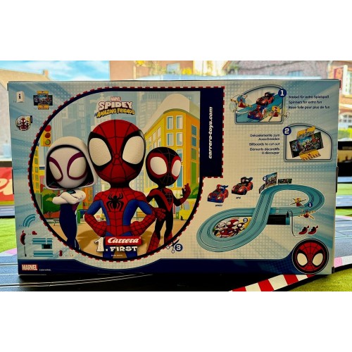 Voiture De Course Carrera Spidey 2.9 - Circuit Pour Enfants Et Famille - Modèle Réduit