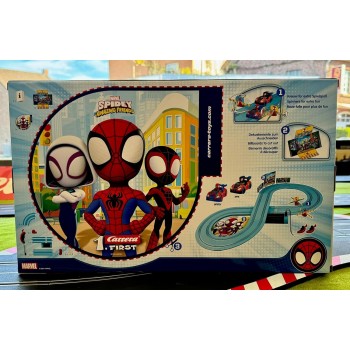 CARRERA Spiderman First I Spidey Web Spinners Race Track Set I Car For Racetrac 102155 4007486630499