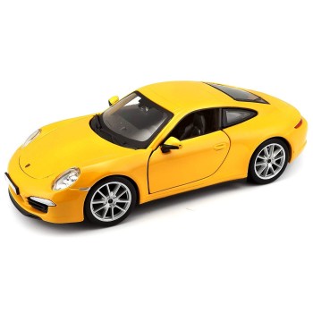 Bburago 1/24 Plus Porsche 911 Carrera S Yellow 21065 4893993210657